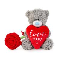 4" Love You Me to You Bear & Rose Gift Set Extra Image 2 Preview